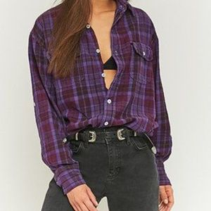 Urban Renewal Vintage Flannel Shirt